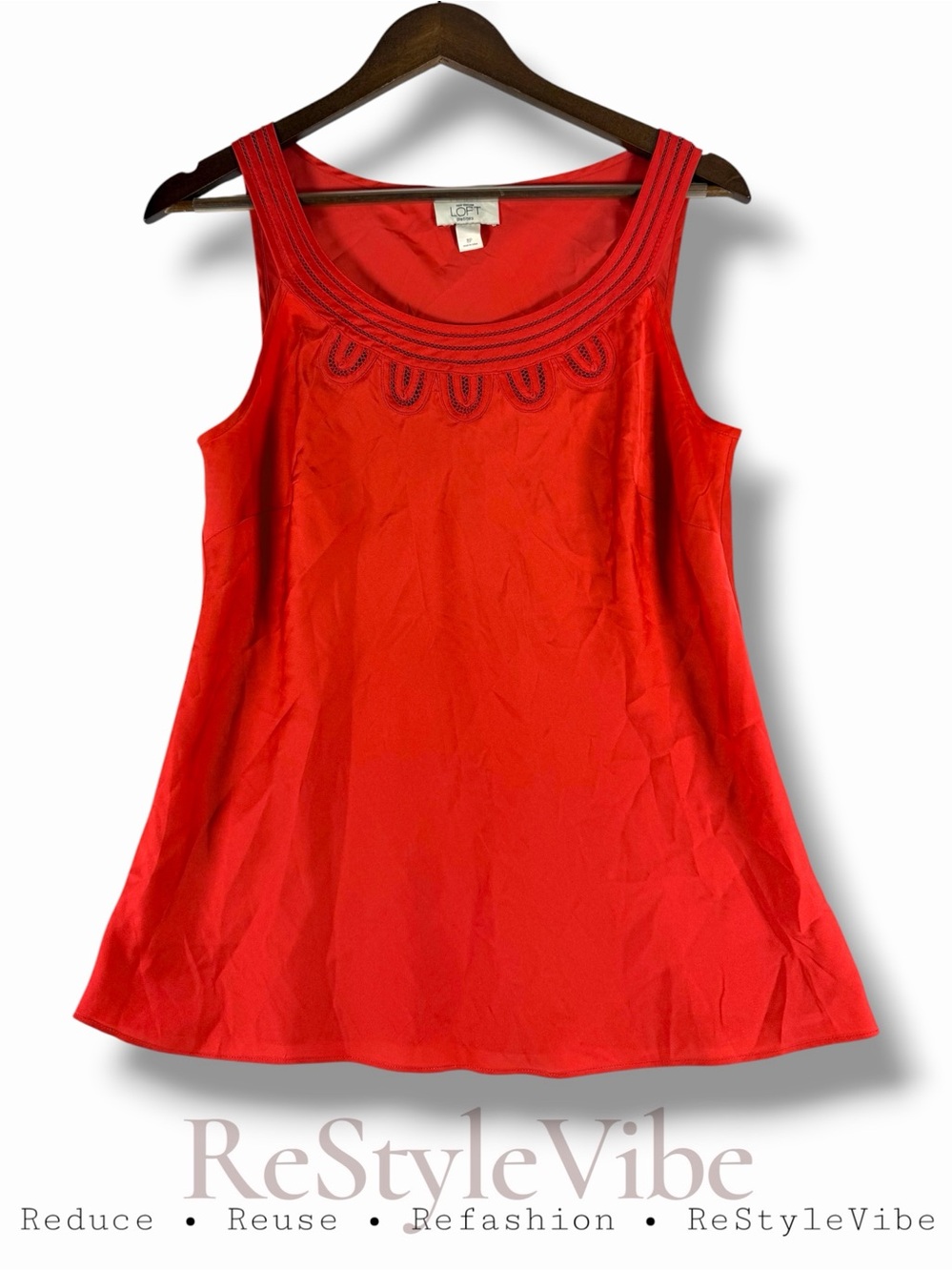 LOFT Women’s Size 8P 8 PETITE Top Shirt Tank Sleeveless Blouse Style